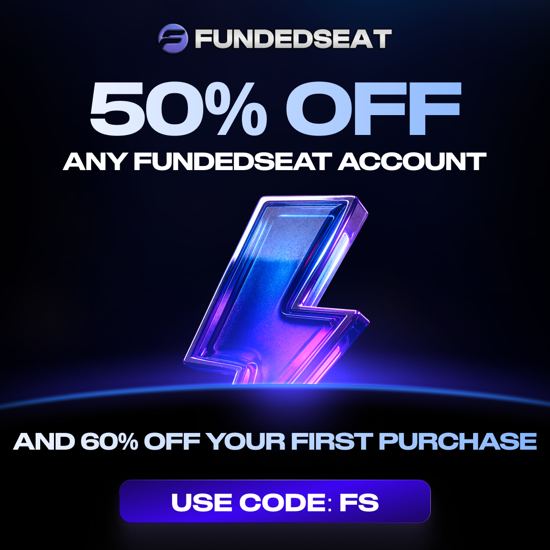 FundedSeat 60% off first purchase promo with code FS